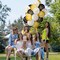45 Pieces 12-Inch Black, Gold & White Happy Birthday Balloons – Latex Party Decorations for Girls, Boys, Women & Men, Indoor & Outdoor Birthday or Anniversary Celebration (Gold,white)